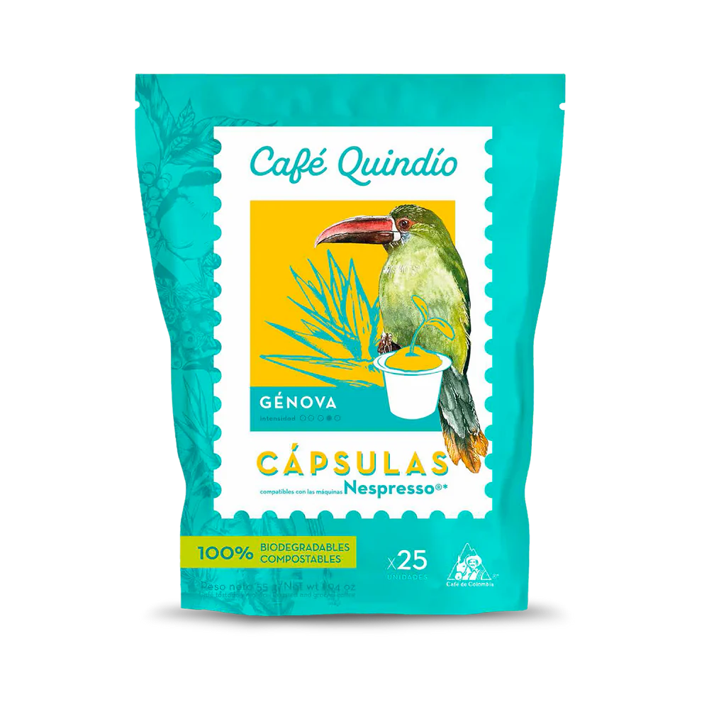 Cafe Quindio Genova Coffee Capsules