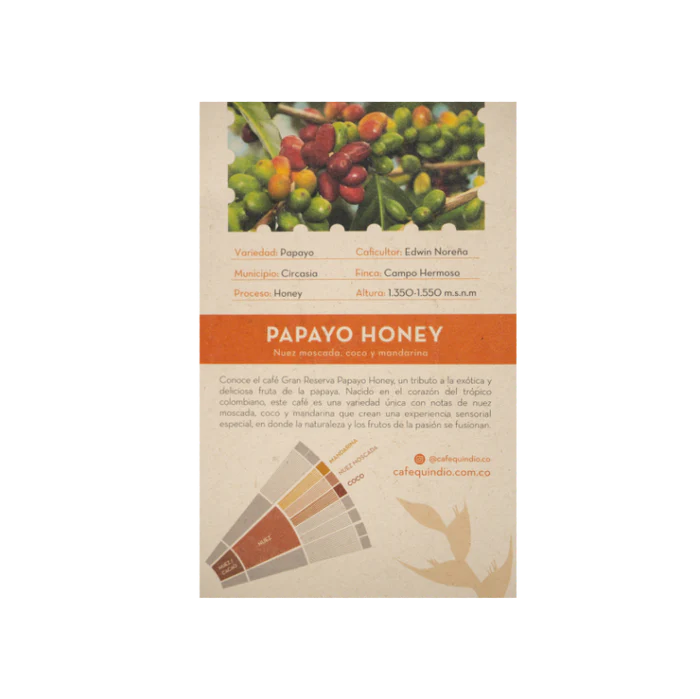 Cafe Quindio Papayo Honey