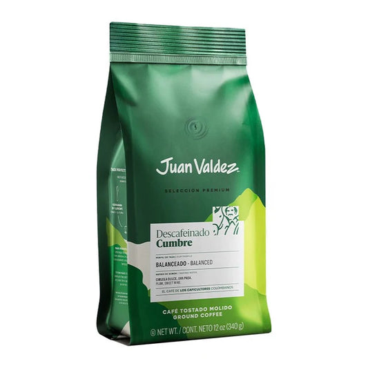 Juan Valdez Cumbre Decaf Coffee Medium Roast