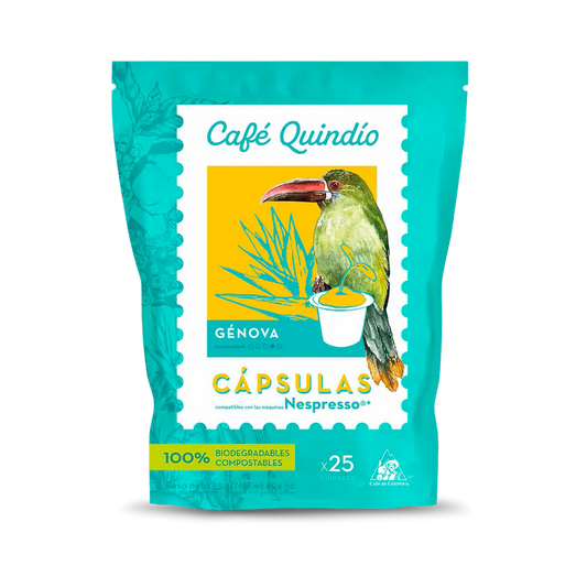 Cafe Quindio Genova Coffee Capsules