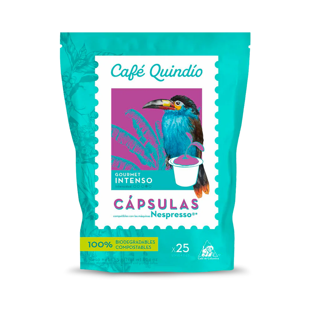 Cafe Quindio Intense Gourmet Coffee Capsules