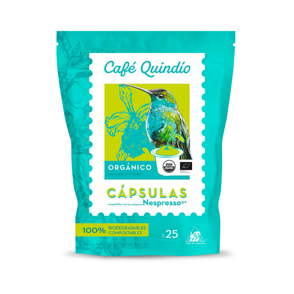 Cafe Quindio Organic Coffee Capsules
