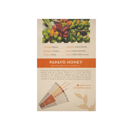 Cafe Quindio Papayo Honey